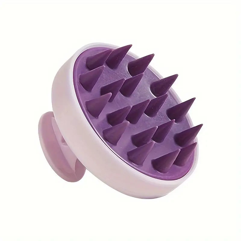 Masseur cuir chevelu en silicone doux