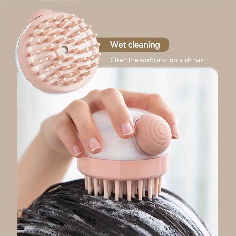 Brosse de shampoing multifonction