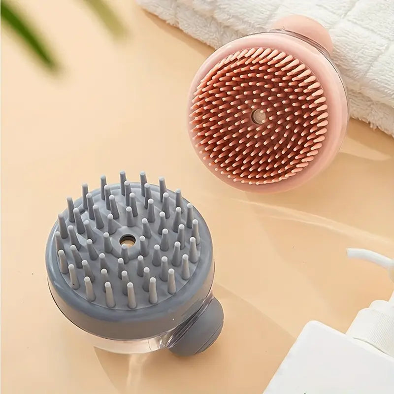 Brosse de shampoing multifonction