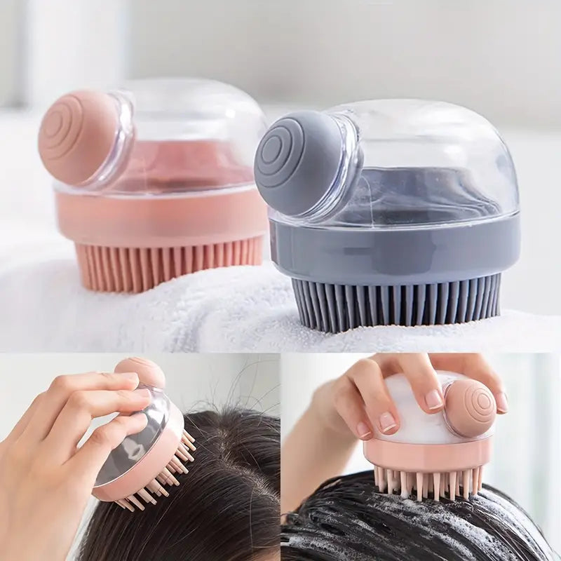 Brosse de shampoing multifonction